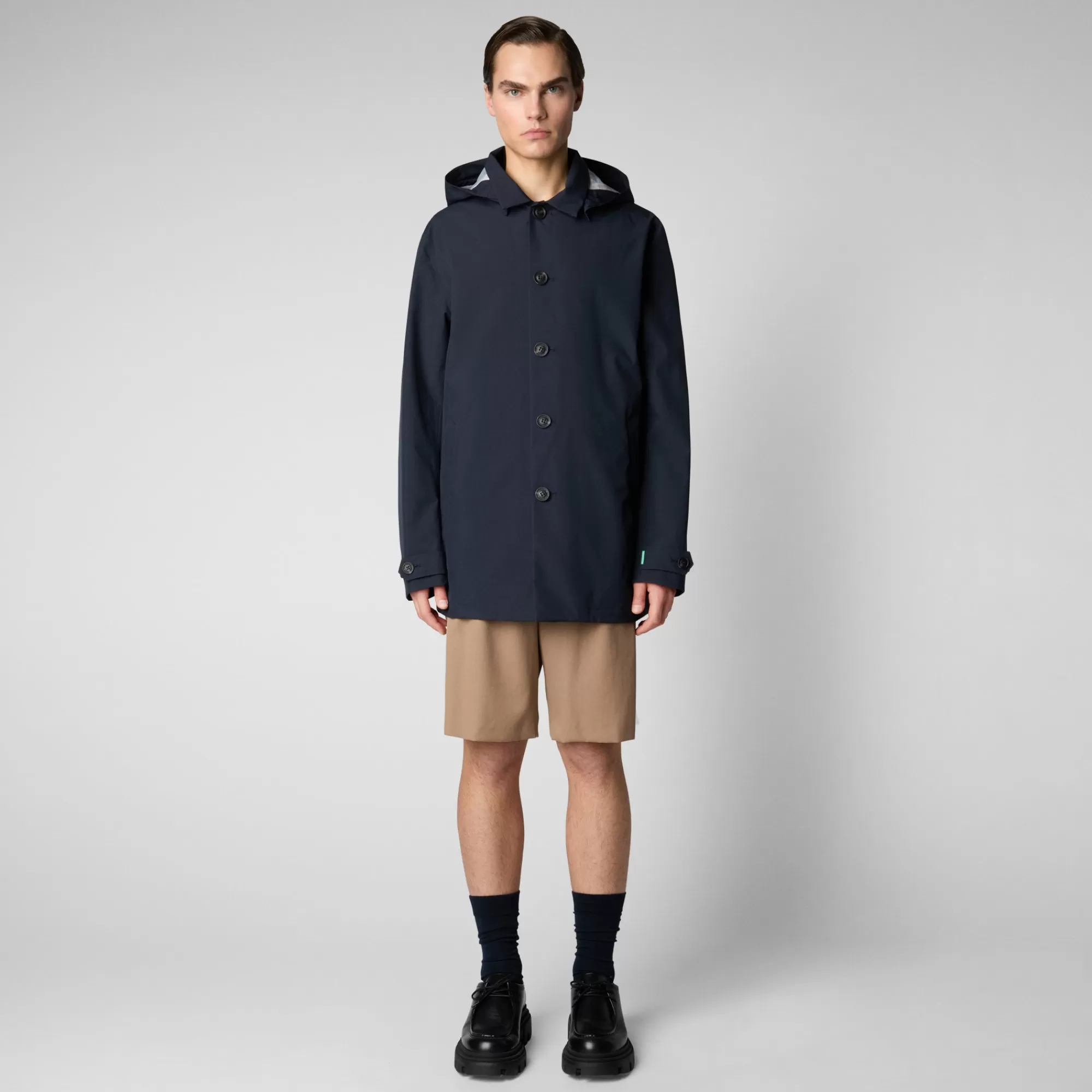 Homme Save The Duck Man's Raincoat Benjamin Pour Homme